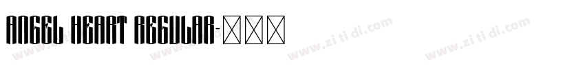 Angel Heart Regular字体转换